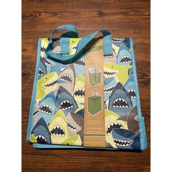 6-Reusable HomeGoods- Insulated Bag Hot or Cold Zippered Handles New with Tag - Picture 11 of 13